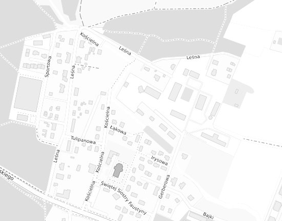 Mapa z adresem organizacji