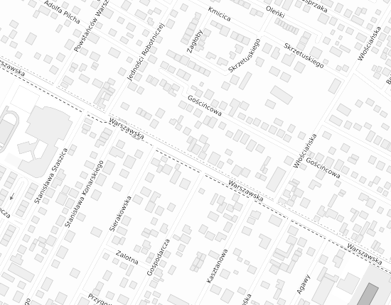 Mapa z adresem organizacji