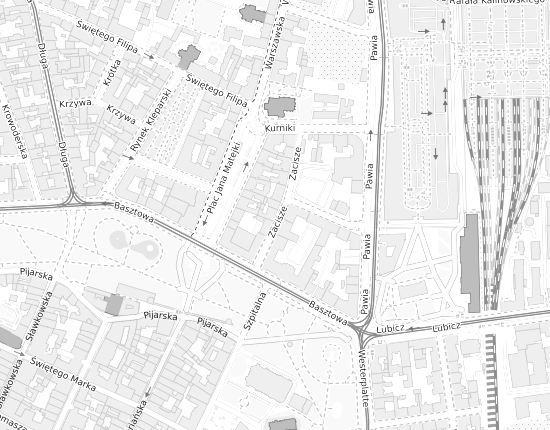 Mapa z adresem organizacji