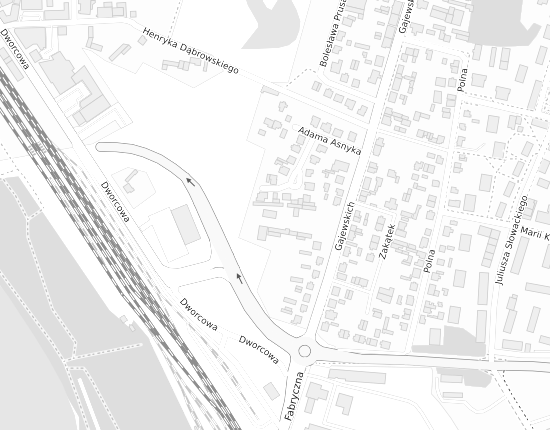 Mapa z adresem organizacji