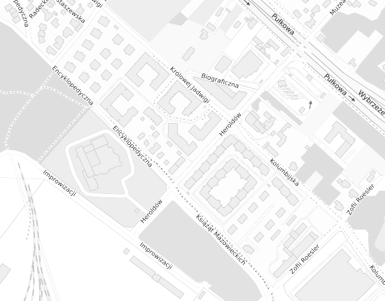 Mapa z adresem organizacji