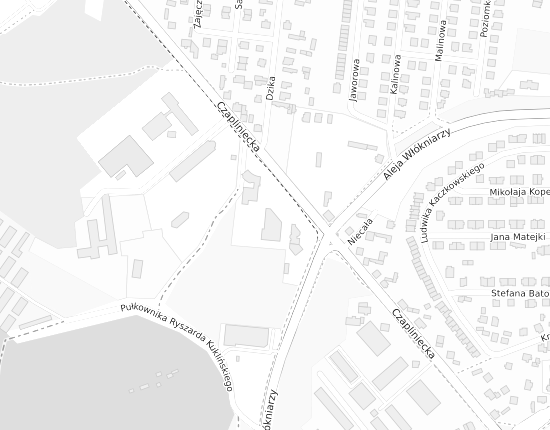 Mapa z adresem organizacji