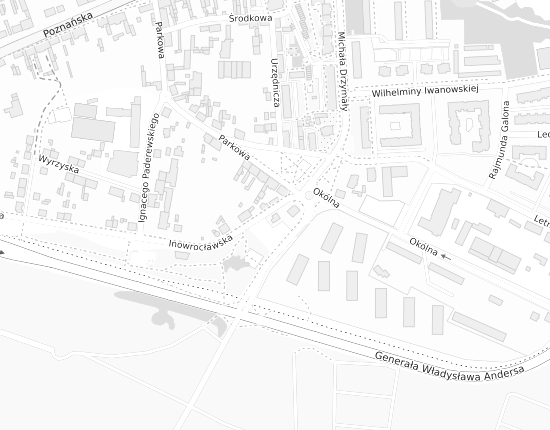 Mapa z adresem organizacji