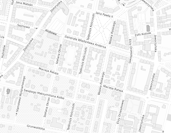 Mapa z adresem organizacji