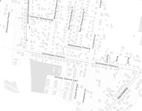 Mapa z adresem organizacji