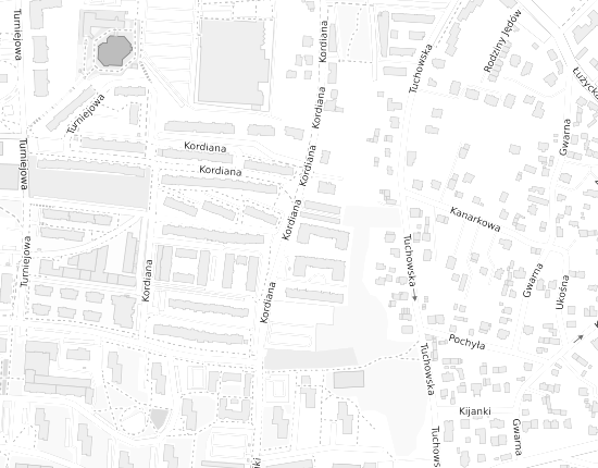 Mapa z adresem organizacji