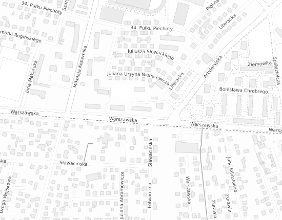 Mapa z adresem organizacji