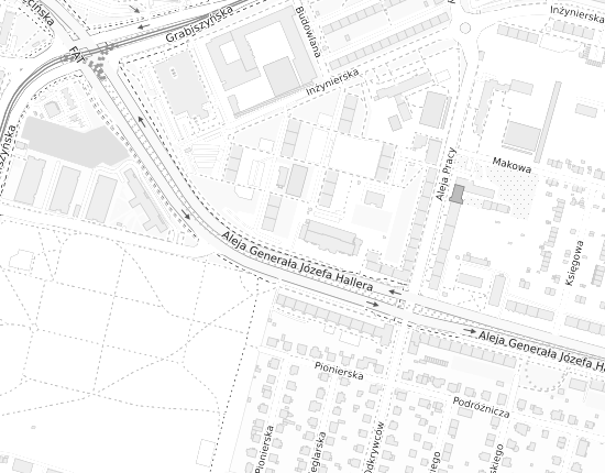 Mapa z adresem organizacji