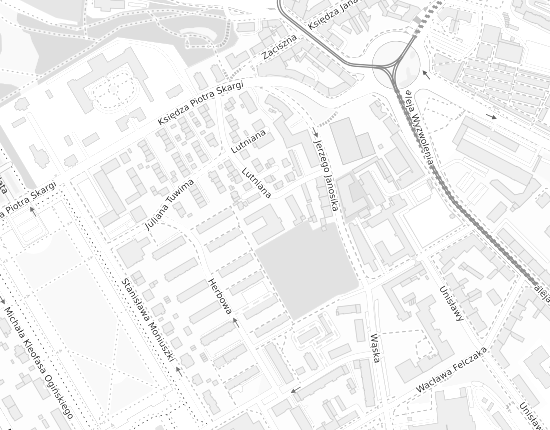 Mapa z adresem organizacji