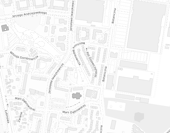 Mapa z adresem organizacji
