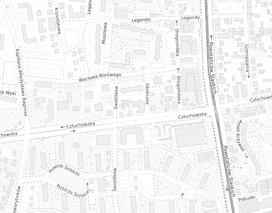 Mapa z adresem organizacji
