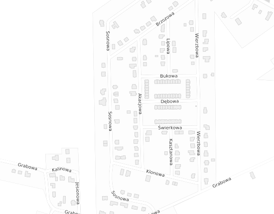 Mapa z adresem organizacji