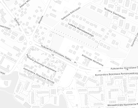 Mapa z adresem organizacji
