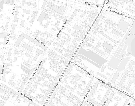 Mapa z adresem organizacji