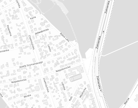 Mapa z adresem organizacji