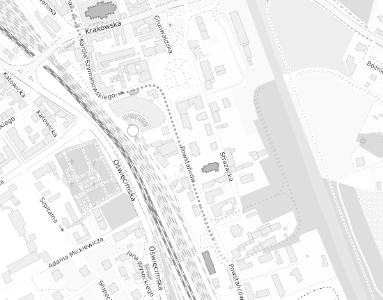 Mapa z adresem organizacji