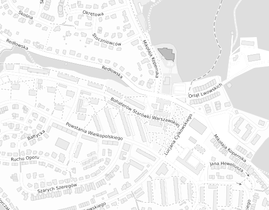 Mapa z adresem organizacji