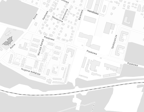 Mapa z adresem organizacji