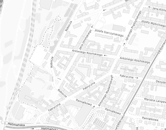 Mapa z adresem organizacji