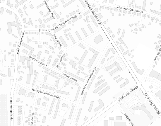Mapa z adresem organizacji