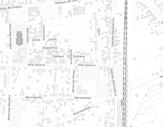 Mapa z adresem organizacji