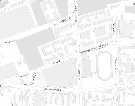 Mapa z adresem organizacji