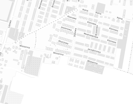 Mapa z adresem organizacji