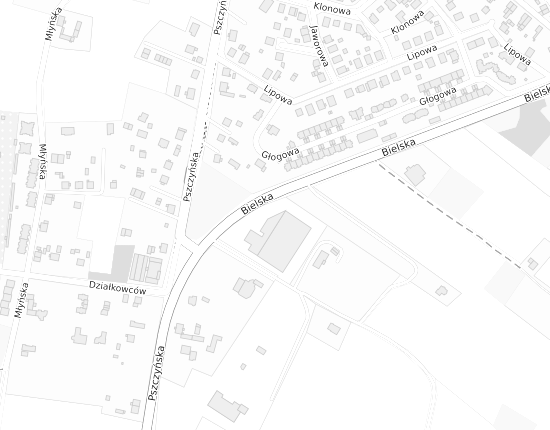 Mapa z adresem organizacji