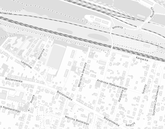 Mapa z adresem organizacji