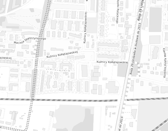 Mapa z adresem organizacji