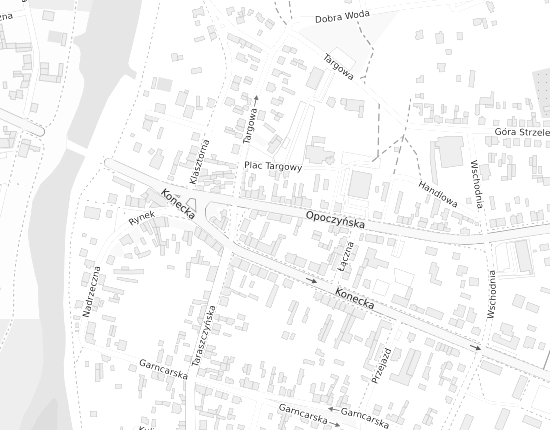 Mapa z adresem organizacji