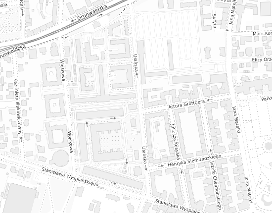 Mapa z adresem organizacji