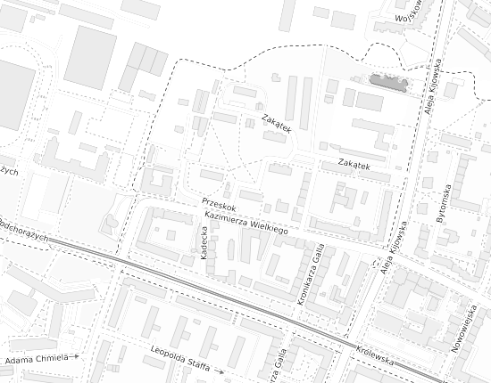 Mapa z adresem organizacji