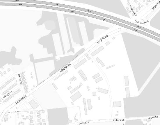 Mapa z adresem organizacji
