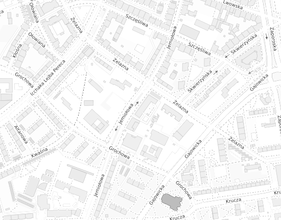 Mapa z adresem organizacji