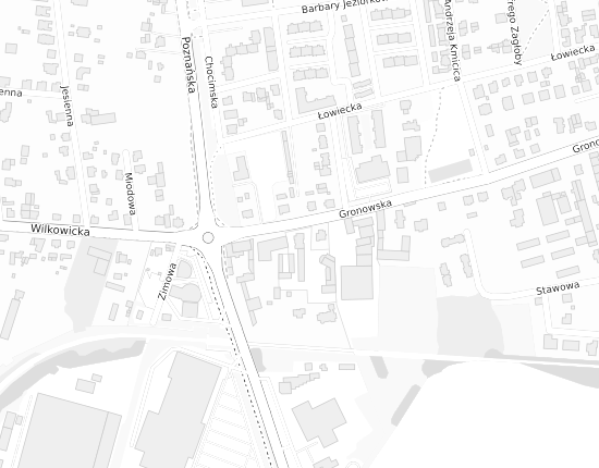Mapa z adresem organizacji