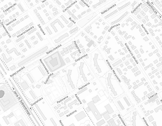 Mapa z adresem organizacji