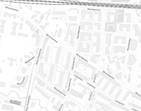 Mapa z adresem organizacji