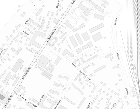 Mapa z adresem organizacji