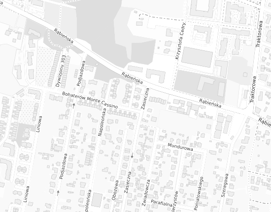 Mapa z adresem organizacji