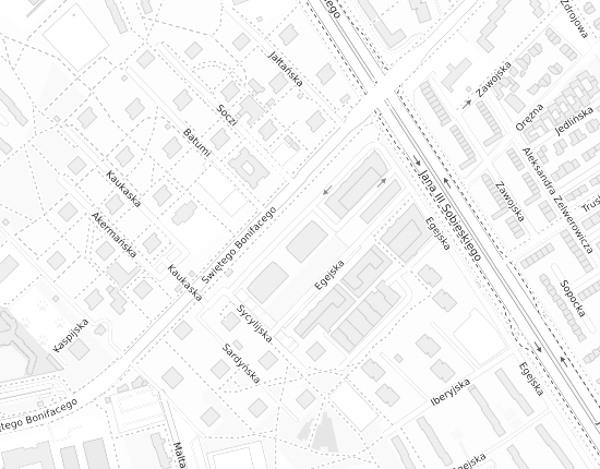 Mapa z adresem organizacji