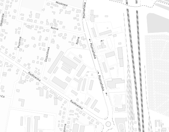 Mapa z adresem organizacji