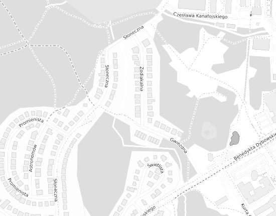 Mapa z adresem organizacji