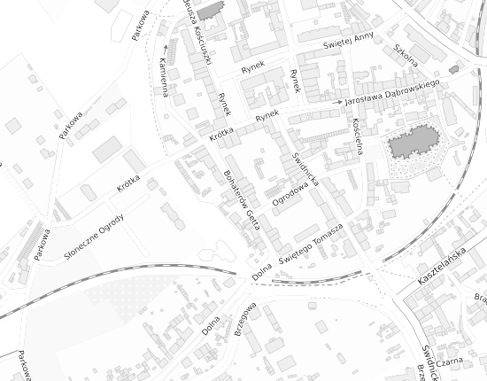 Mapa z adresem organizacji