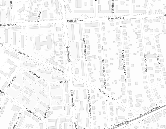 Mapa z adresem organizacji