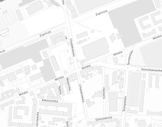 Mapa z adresem organizacji