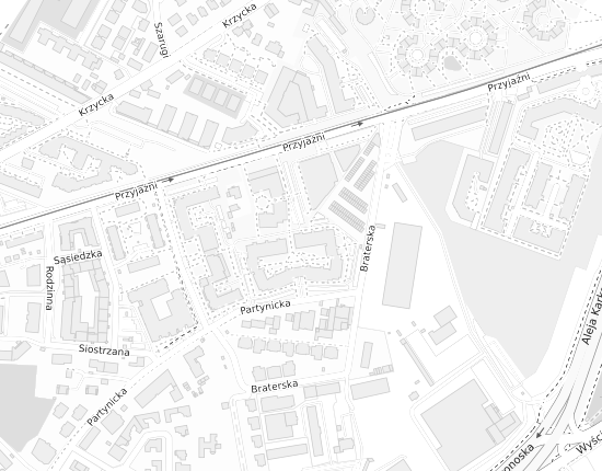 Mapa z adresem organizacji