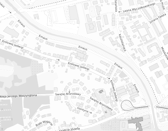 Mapa z adresem organizacji
