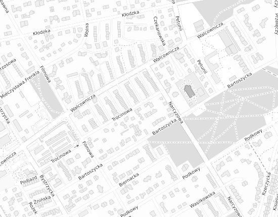 Mapa z adresem organizacji