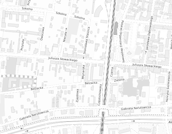 Mapa z adresem organizacji